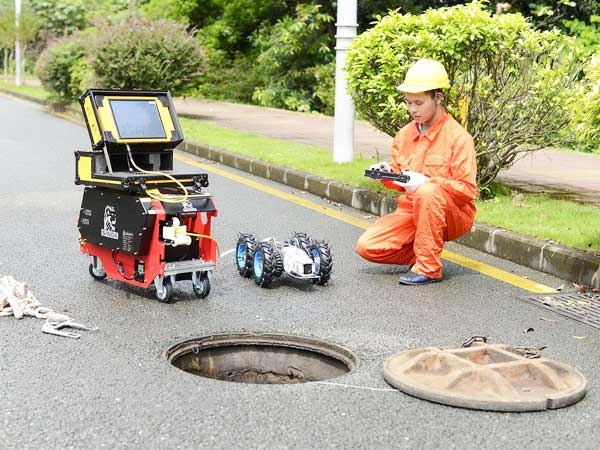 恩阳管道机器人检测