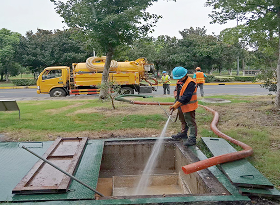 恩阳化油池清理